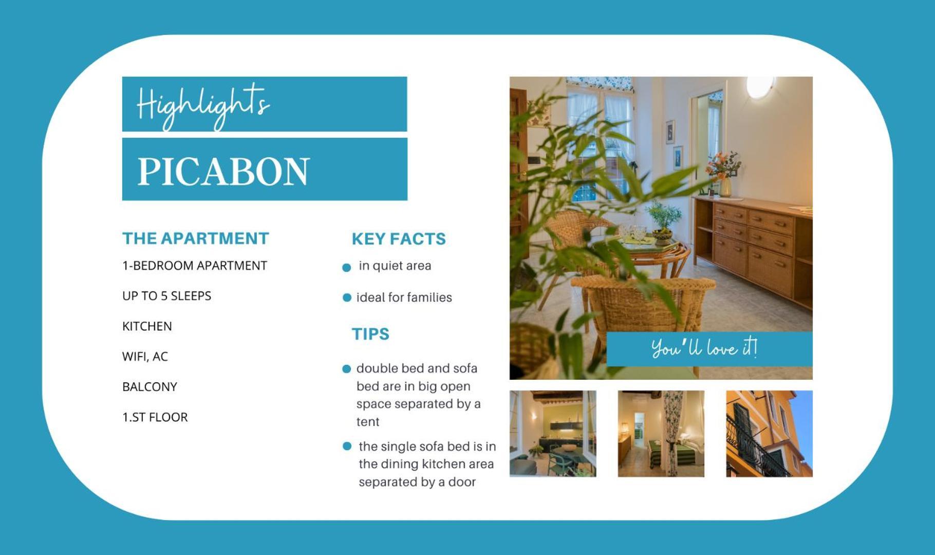 Picabon Apartment With Ac And Balcony Monterosso al Mare Bagian luar foto