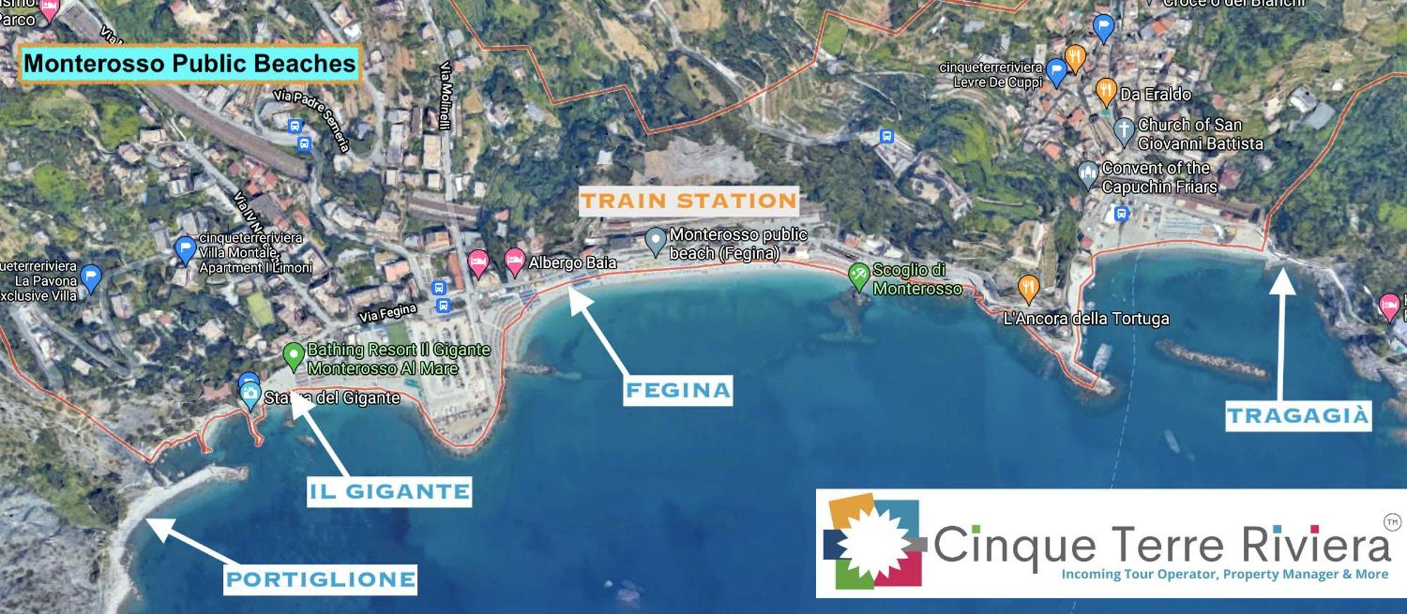 Picabon Apartment With Ac And Balcony Monterosso al Mare Bagian luar foto